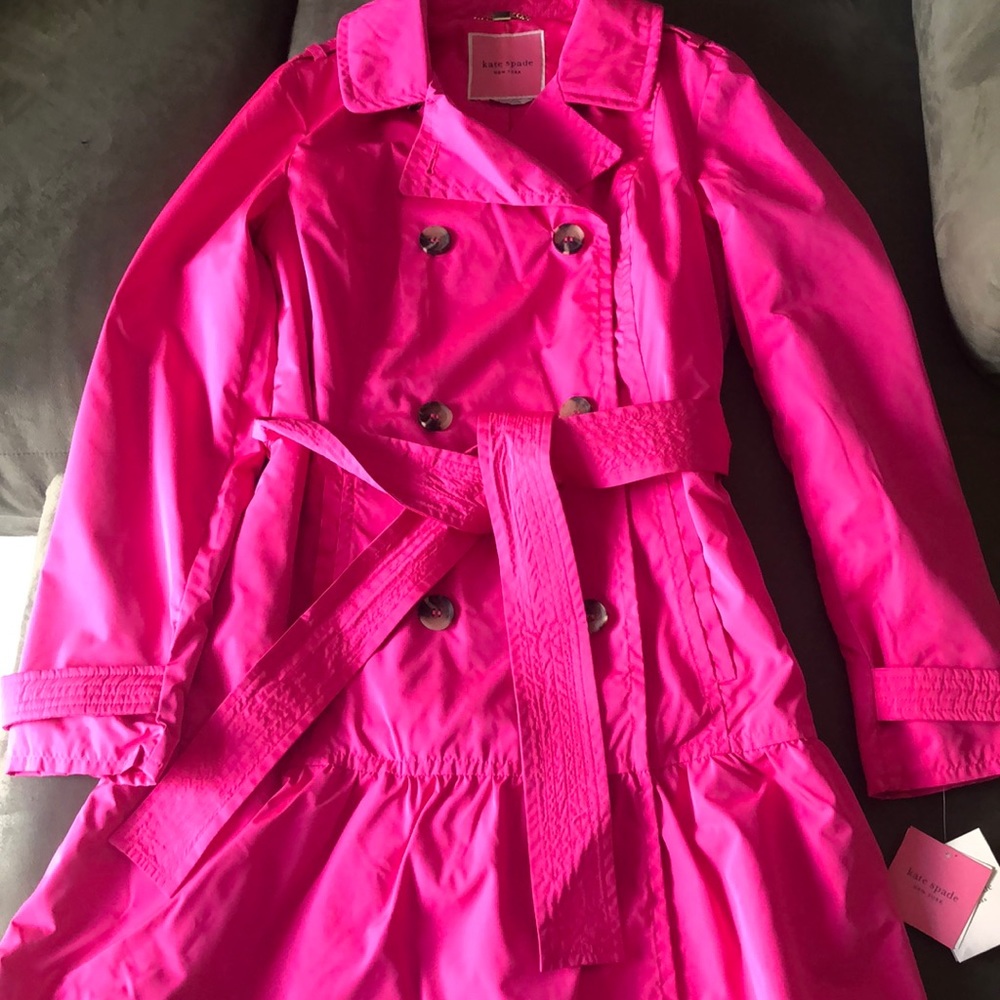 Hot pink Kate Spade jacket
